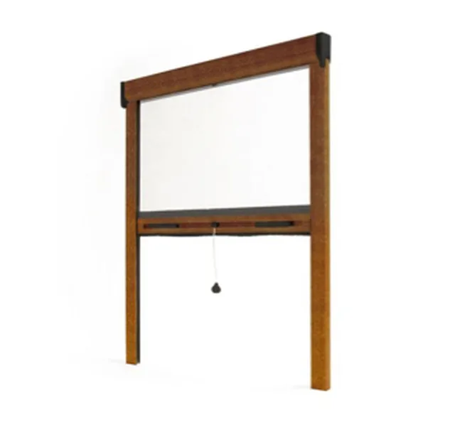 !!Moustiquaire enroulable fenêtre 0,8x1,7m, brun