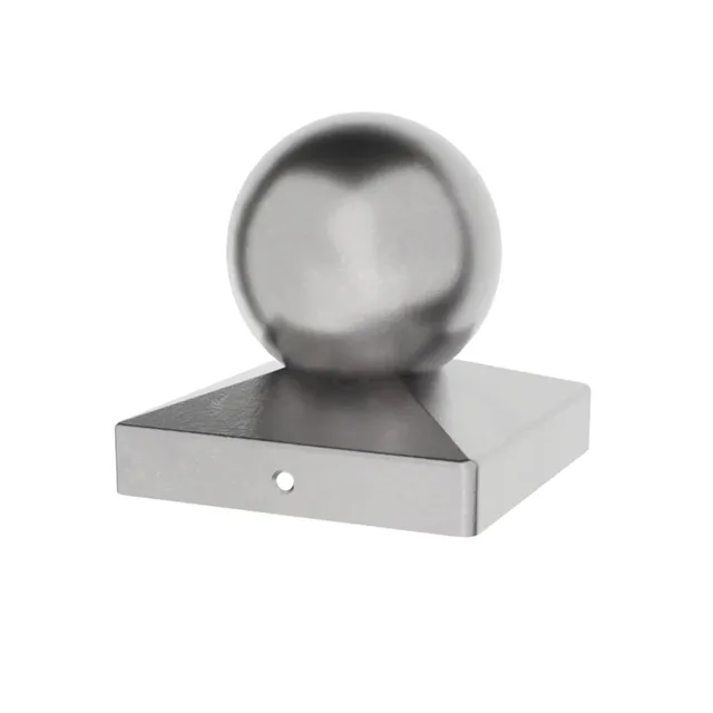 Capuchon pour Poteau Inox 7x7cm - Biemar Bois