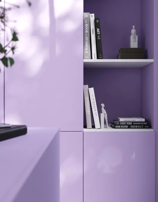 Mélaminé Unilin 18mm Light lavender - Biemar Bois-3