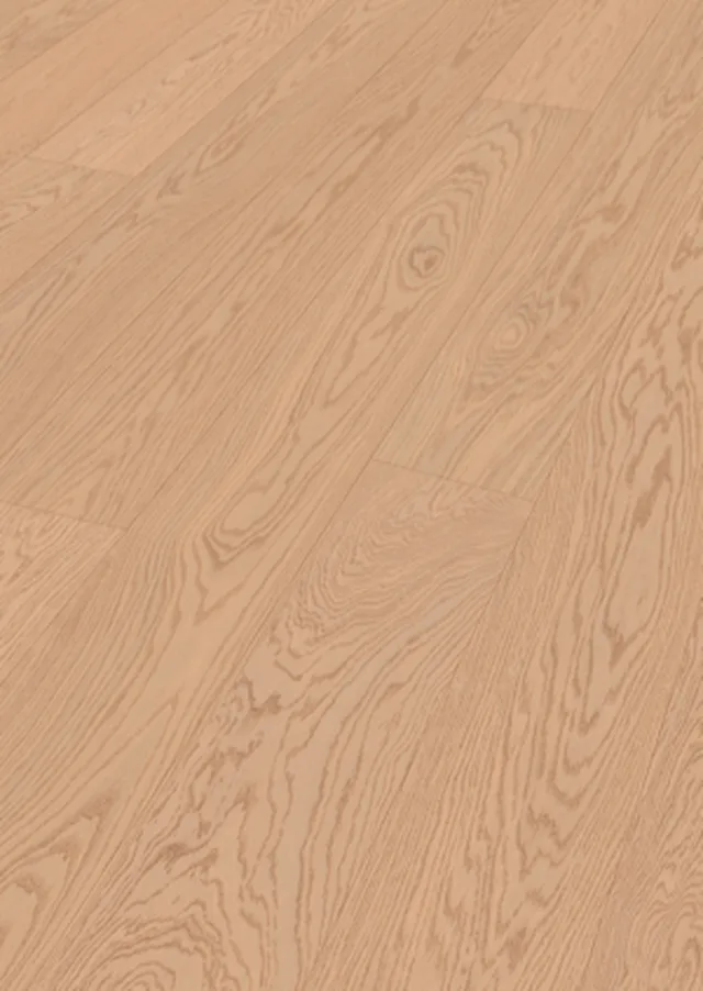 Sol en bois HD 100 | verni ultra mat 2200 mm x 210 mm Chêne nature clair 20079 | brossé -2200*210*8mm