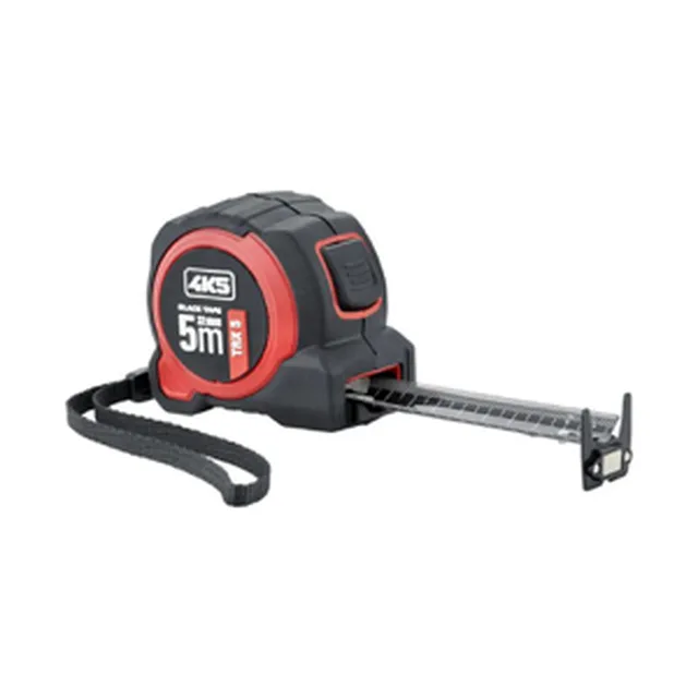 Mètre ruban imprimé des deux côtés, resistant au pliage,self lock, crochet magnétique, 5m