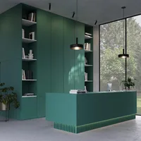 Mélaminé Unilin 18mm Peacock's green - Biemar Bois-2