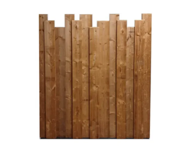 Clôture Bruut “ tanwood” 1960x1760. - Ref 141088