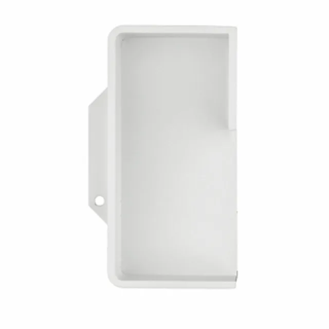 Coquille à encastrer HDD carree massif arrondie 40mm blanc structure la piece